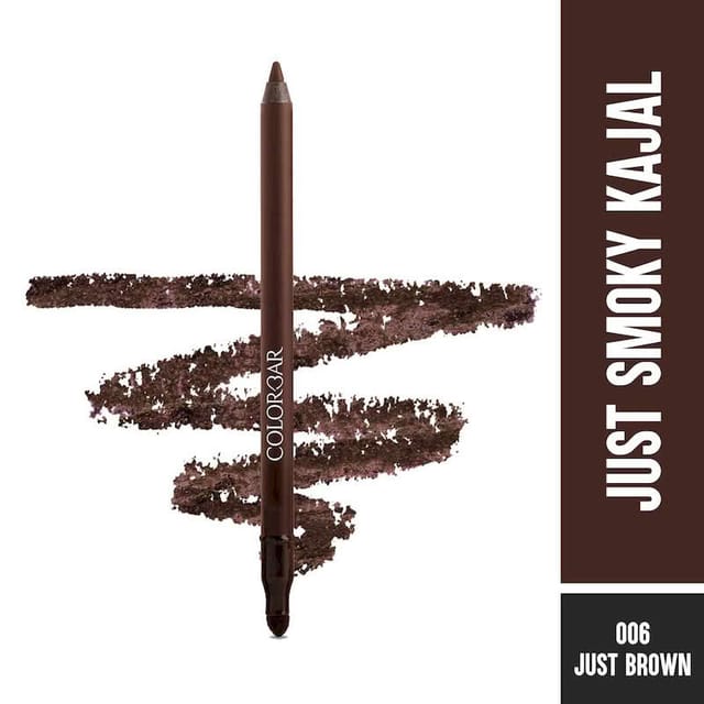COLORBAR JUST SMOKEY KAJAL JUST BROWN 006