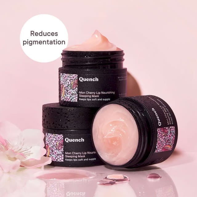 QUENCH MON CHERRY LIP NOURISHING SLEEPING MASK 15ML