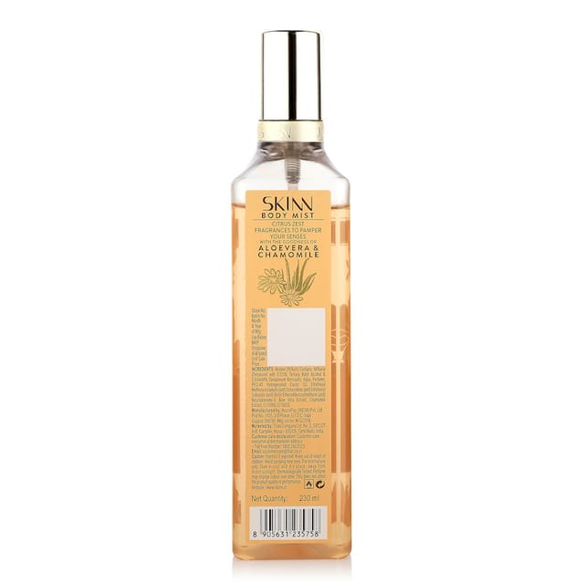 TITAN SKINN BODY MIST CITRUS ZEST 230ML