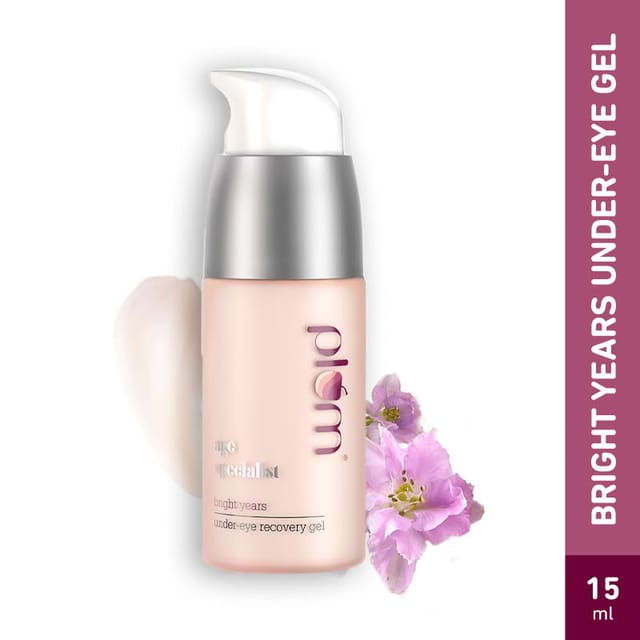 PLUM BRIGHT YEARS AGE SPECIALIST UNDER EYE RECOVERY GEL 15ML