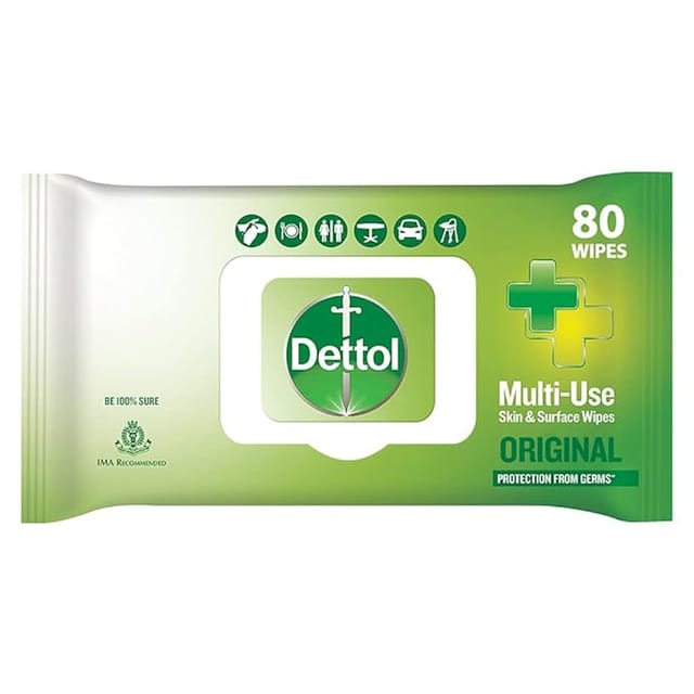 DETTOL WIPES ORIGINAL 40S