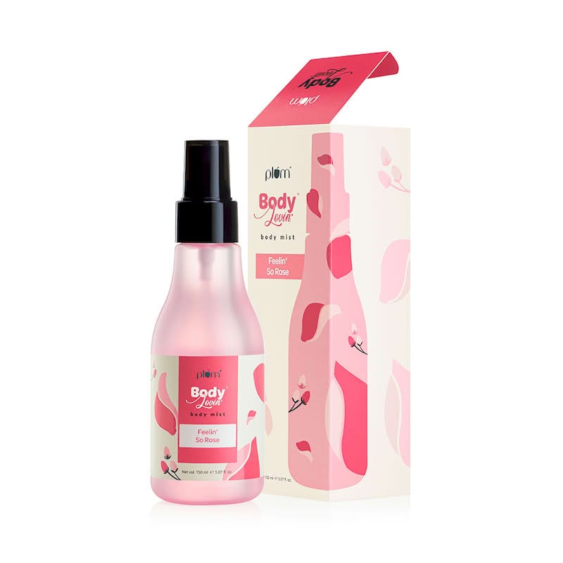 PLUM BODYLOVIN FELLIN SO ROSE BODY MIST 150ML