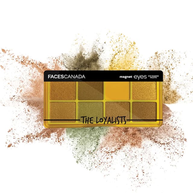 FACES MAGNETEYES EYE SHADOW PALETTE THE LOYALISTS 6.4G