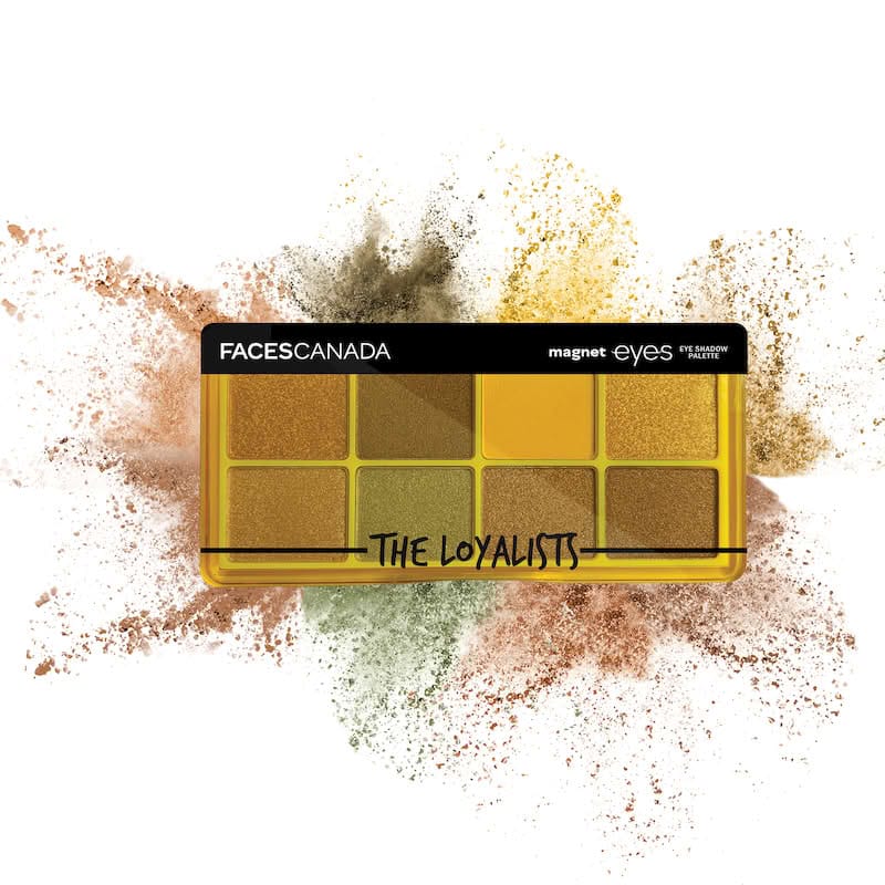 FACES MAGNETEYES EYE SHADOW PALETTE THE LOYALISTS 6.4G