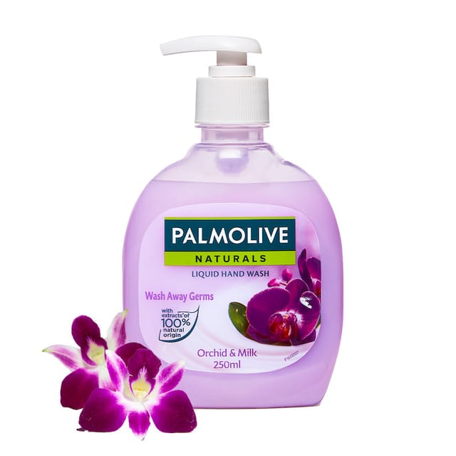 PALMOLIVE LIQUID HANDWASH PUMP ORCHID & MILK 250ML