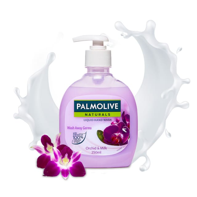 PALMOLIVE LIQUID HANDWASH PUMP ORCHID & MILK 250ML