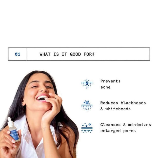 BE BODYWISE 2% SALICYLIC ACD FACE SERUM 30
