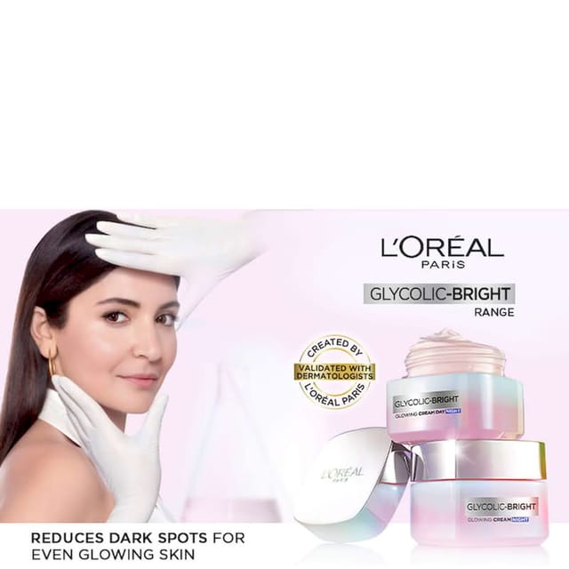 LOREAL PARIS GLYCOLIC BRIGHT NIGHT CREAM 15ML