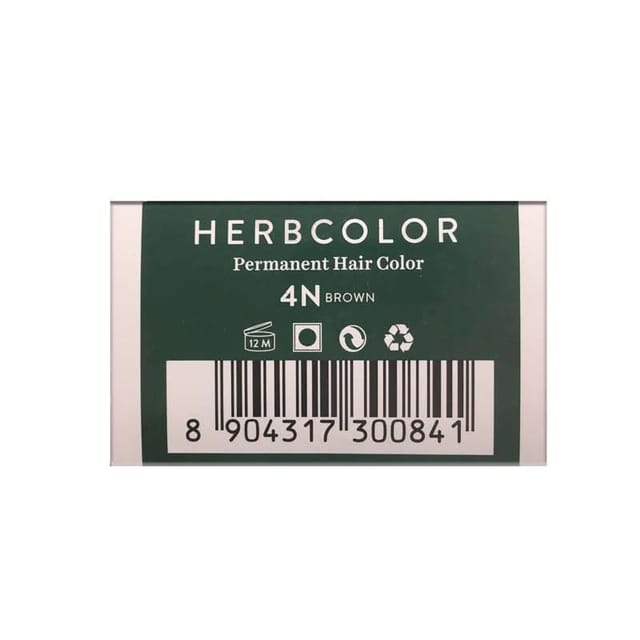 BIO HERBCOLOR 4N BROWN 50GM+110ML