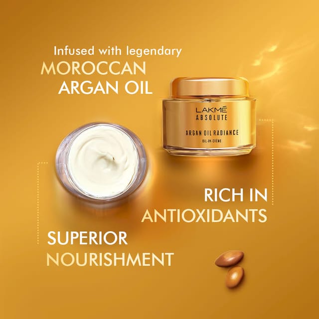 LAKME ABS ARGAN OIL RAD OIL-IN-CREME 50G