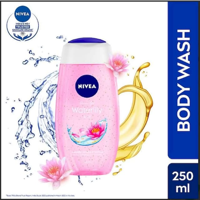 NIVEA WATERLILY & OIL SHOWER GEL 250ML