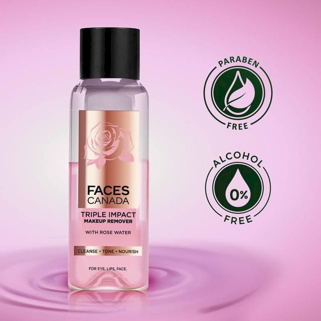 FACES TRIPLE IMPACT MAKEUP REMOVER