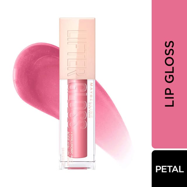 MAYBELLINE NEW YORK LIFTER GLOSS PETAL MOISTURIZING TINTED LIP GLOSS WITH HYALURONIC ACID NON-STICKY FORMULA 5.4 ML