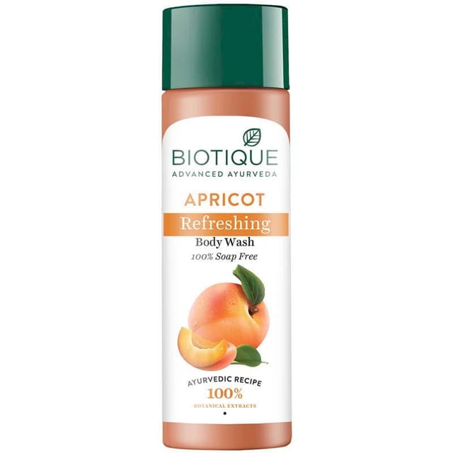 BIOTIQUE APRICOT REFRESHING BODY WASH 190ML