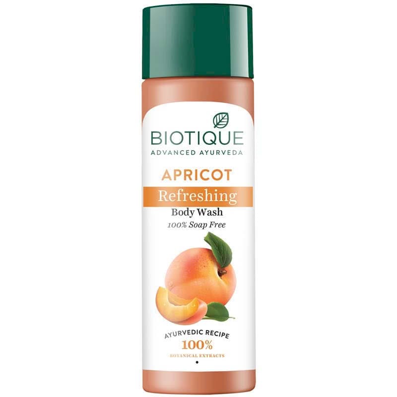 BIOTIQUE APRICOT REFRESHING BODY WASH 190ML