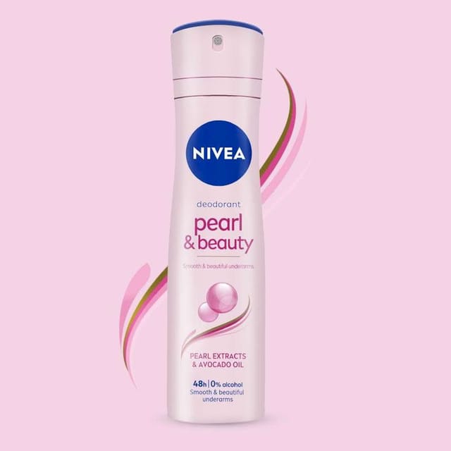 NIVEA DEO SPRAY PEARL BEAUTY RADIANCE150ML