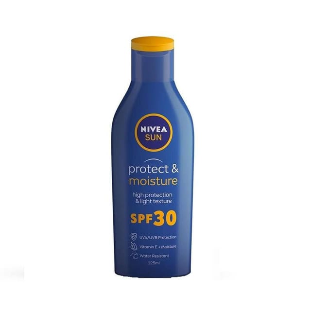 NIVEA SUN PROTECT & MOISTURE UV LOTION SPF50 125ML