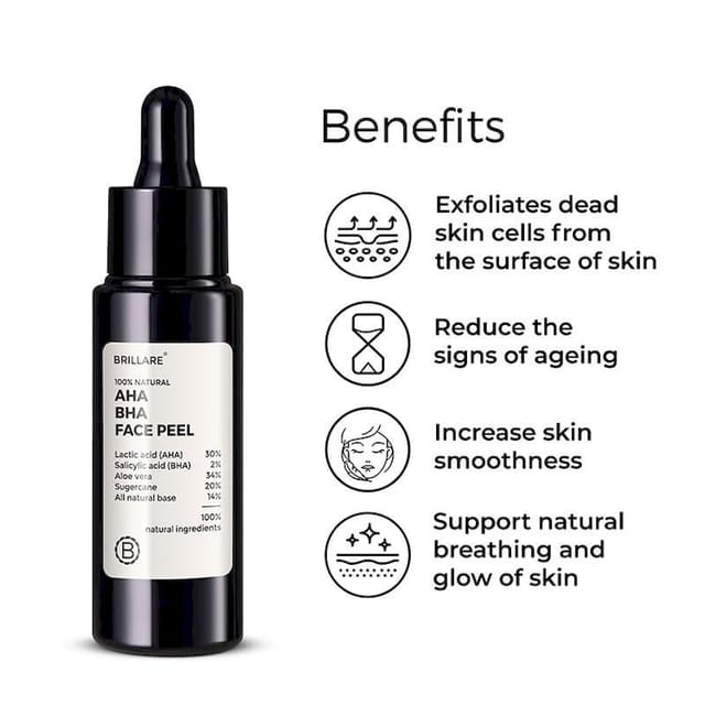 BRILLARE AHA BHA FACE PEEL 30ML