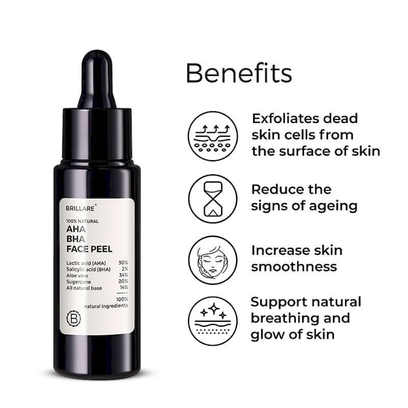 BRILLARE AHA BHA FACE PEEL 30ML