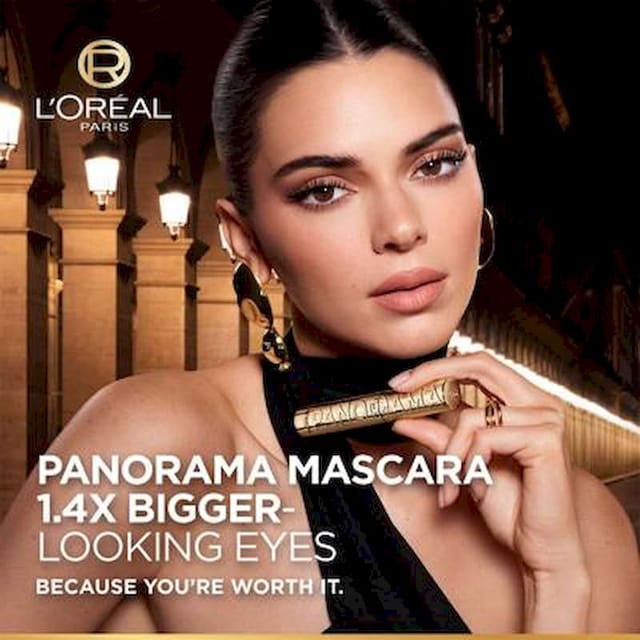 LOREAL PARIS VOLUMINOUS PANORAMA WATERPROOF MASCARA VOLUMIZING CLUMP FREE SMUDGE FREE 9.4 ML