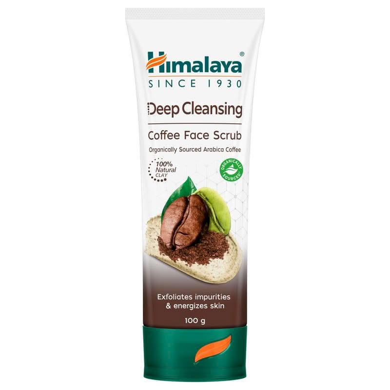 HIMALAYA DEEP CLEANSING COFFEE FACE SCRUB 100G