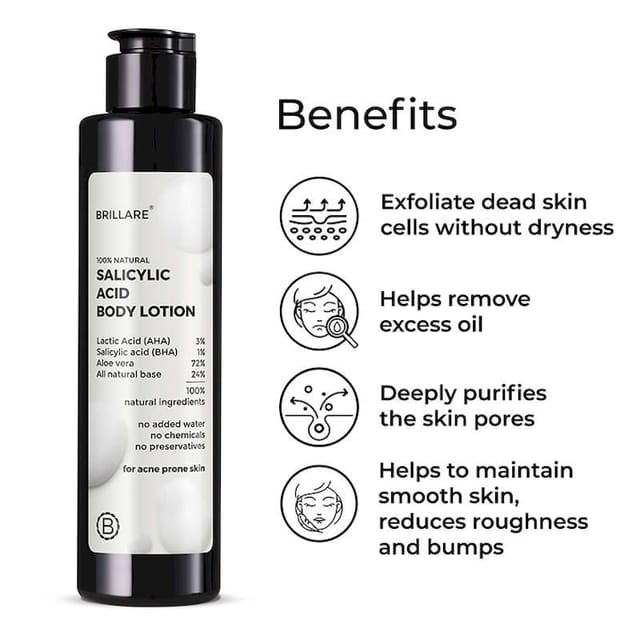 BRILLARE SALICYLIC ACID BODY LOTION 200 ML