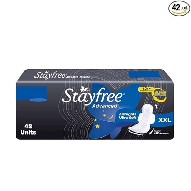STAYFREE ADVANCED ALL NIGHT ULTRA-SOFT XXL42S