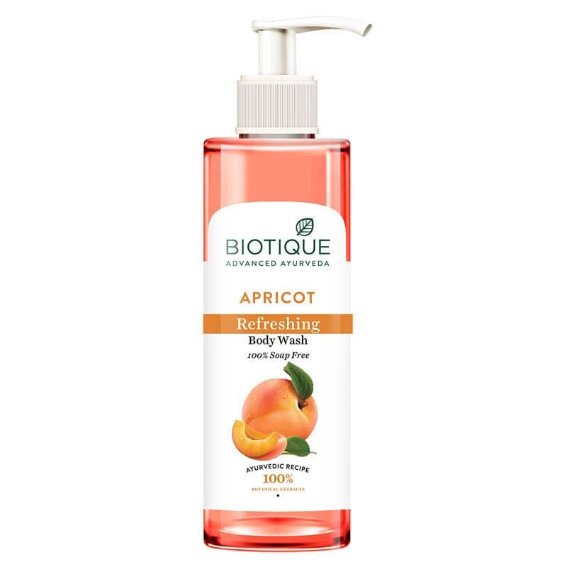 BIOTIQUE APRICOT REFRESHING BODY WASH 200ML