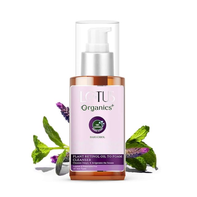 LOTUS ORG BAKUCHIOL RETINOL CLEANSR 100G