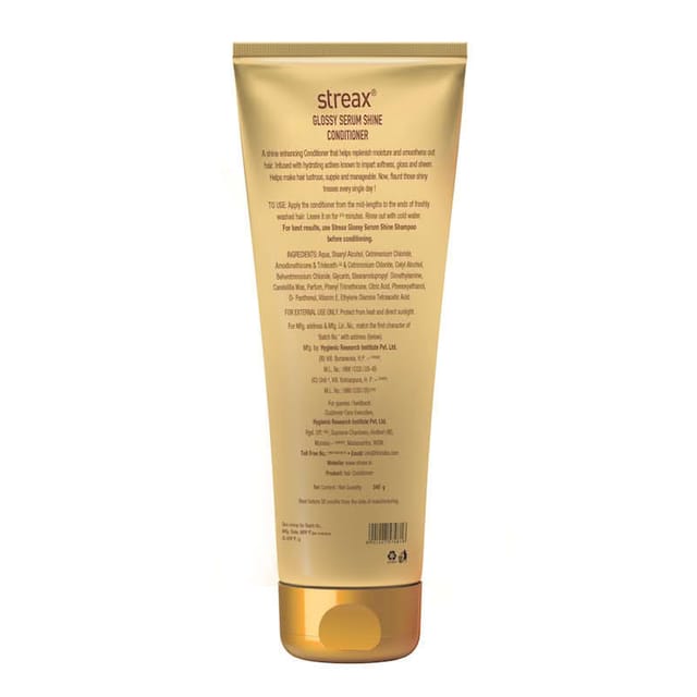 STREAX GLOSSY SERUM SHINE CONDITIONER 240 ML