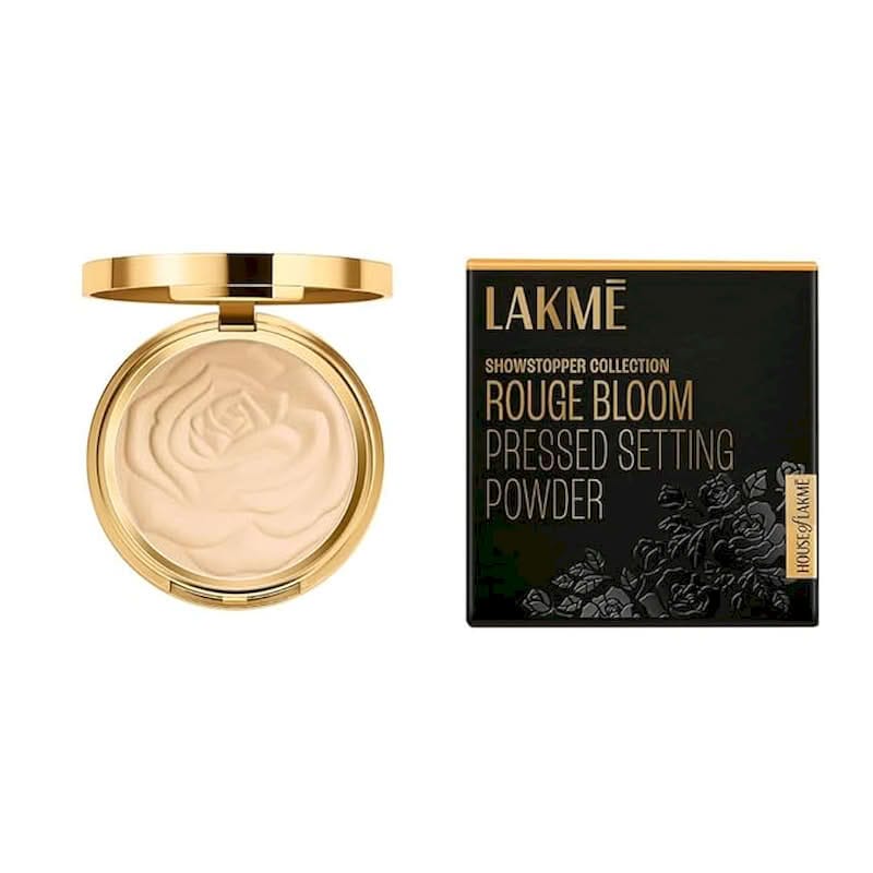 LAKME SHOWSTOPPER COLLECTION ROUGE BLOOM SETTING POWDER NEUTRAL NUDE -12G