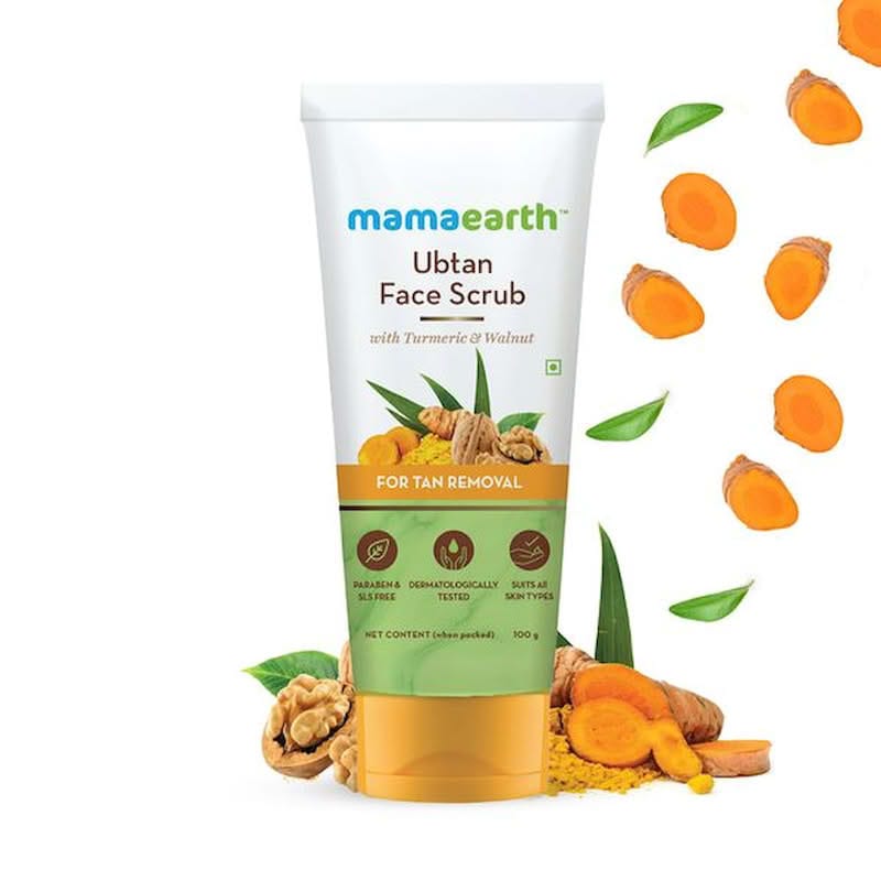 MAMAEARTH UBTAN FACE SCRUB 100G