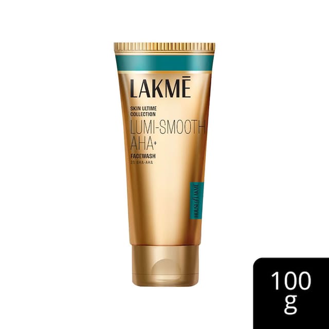 LAKME LUMI SMOOTH AHA FACEWASH 100G