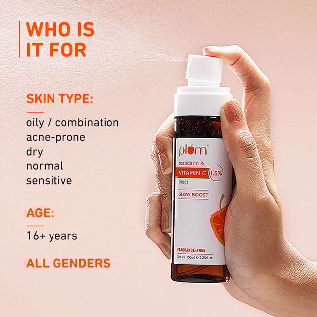 PLUM MANDARIN & VITAMIN C 1.5% TONER 100ML