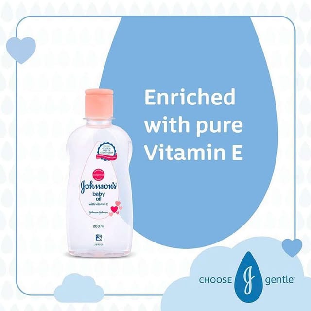 JOHNSONS BABY OIL 200 ML