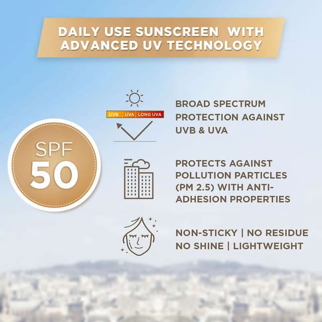 LOREAL PARIS UV DEFENDER BRIGHT & CLEAR SPF50+ PA++++ SUNSCREEN 50ML
