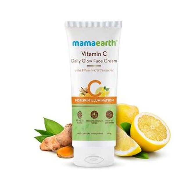 MAMAEARTH VITAMIN C DAILY GLOW FACE CREAM FOR SKIN ILLUMINATION - 80 G