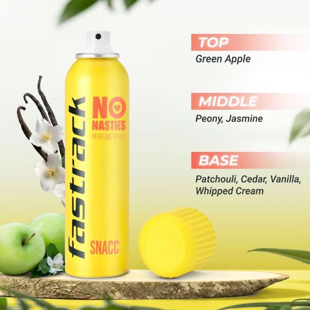 FASTRACK NO NASTIES PERFUME SPRAY SNACC 135ML