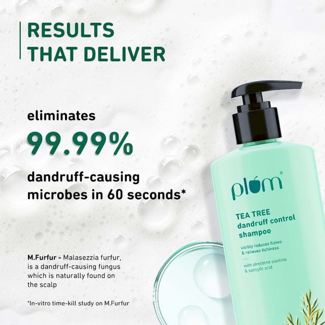 PLUM TEA TREE DANDRUFF CONTROL SHAMPOO 300ML