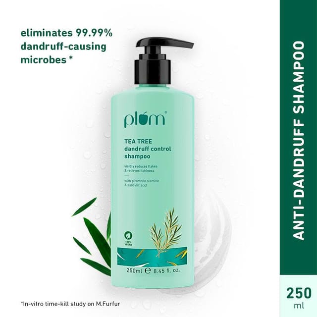 PLUM TEA TREE DANDRUFF CONTROL SHAMPOO 300ML