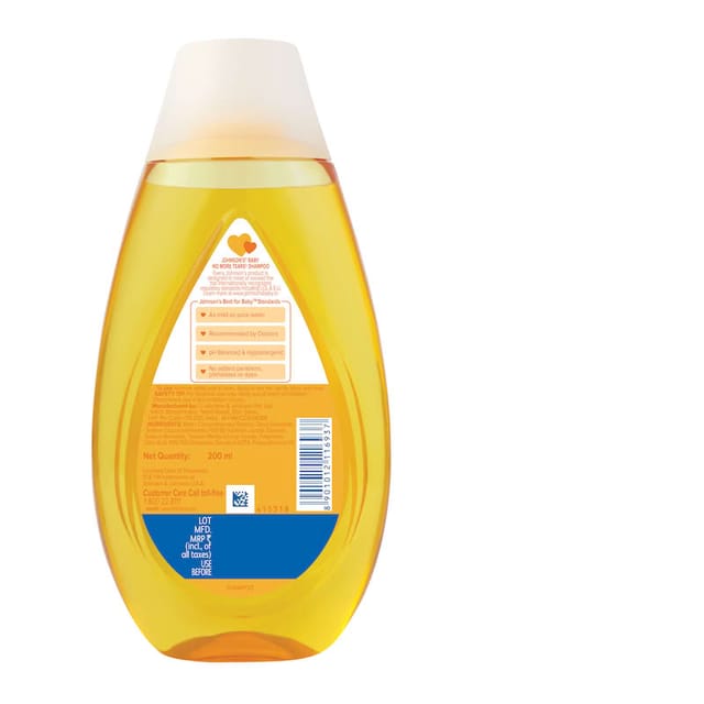 JOHNSONS BABY NO MORE TEARS BABY SHAMPOO 200 ML