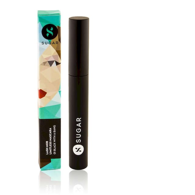 SUGAR LASH MOB LIMITLESS MASCARA - 01 BLACK WITH A BANG