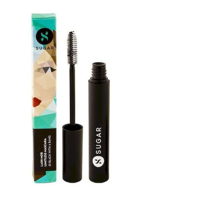 SUGAR LASH MOB LIMITLESS MASCARA - 01 BLACK WITH A BANG