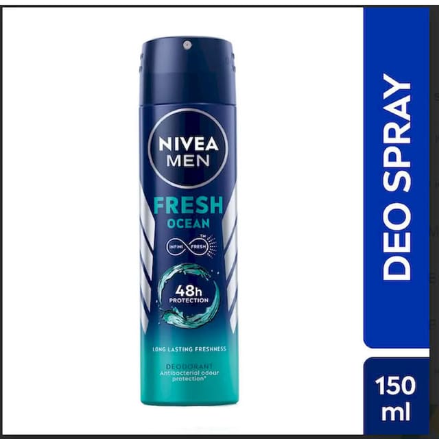 NIVEA MEN 48 HOUR FRESH OCEAN DEODORANT 150ML