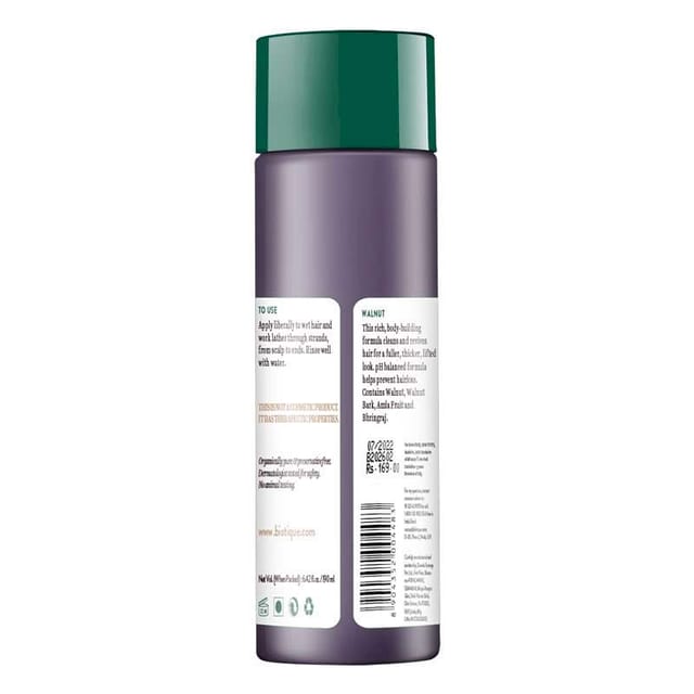 BIO WALNUT VOLUME & BOUNCE SHAM 190ML