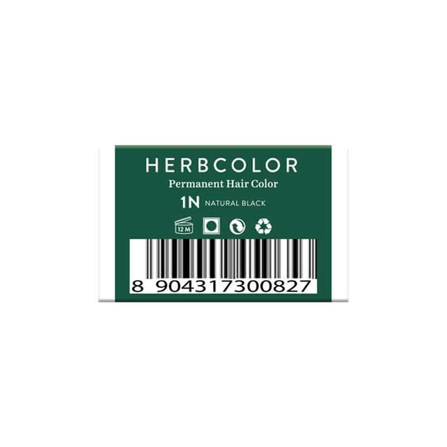 BIO HERBCOLOR 1N NATURAL BLACK 50GM+110ML