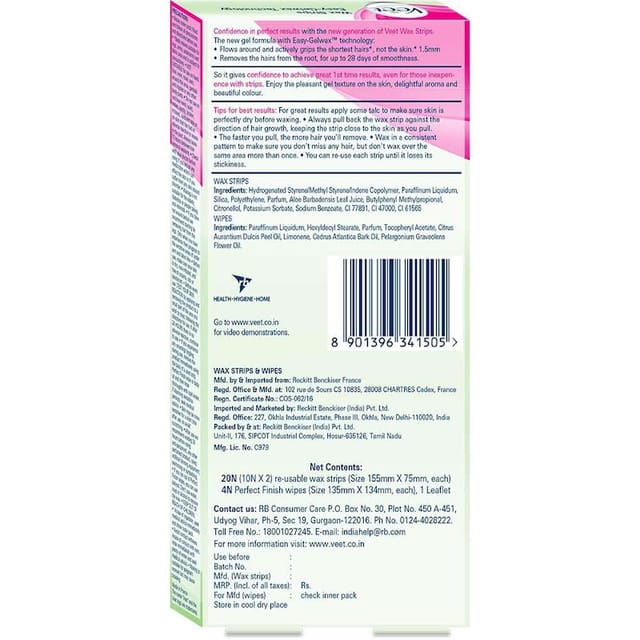 VEET INSTANT WAXING KIT DRY