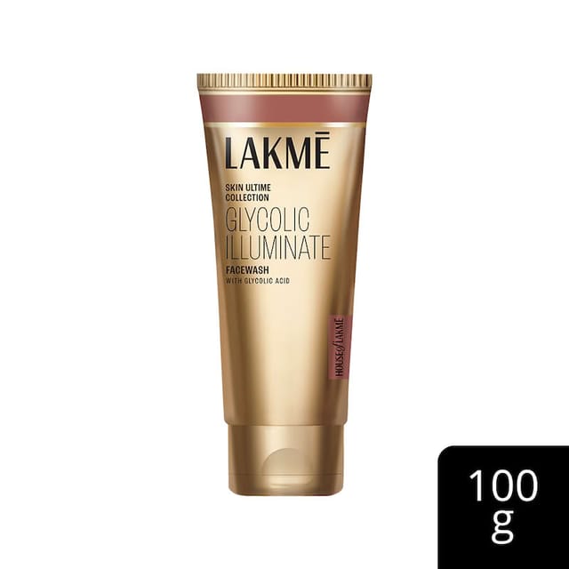LAKME GLYCOLIC ILLUMINATE FACEWASH 100G