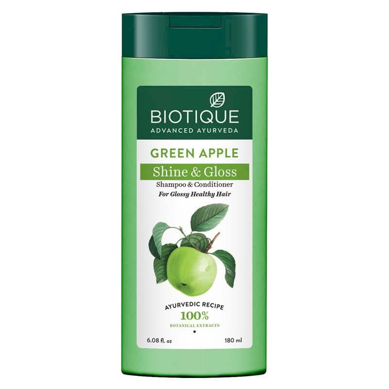 BIO GREN APLE SHINE&GLOS SHAM&COND 180ML