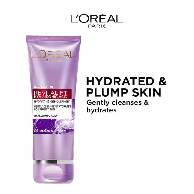 LOREAL PARIS REVITAL HYALURONIC GEL CLEANSER 50ML